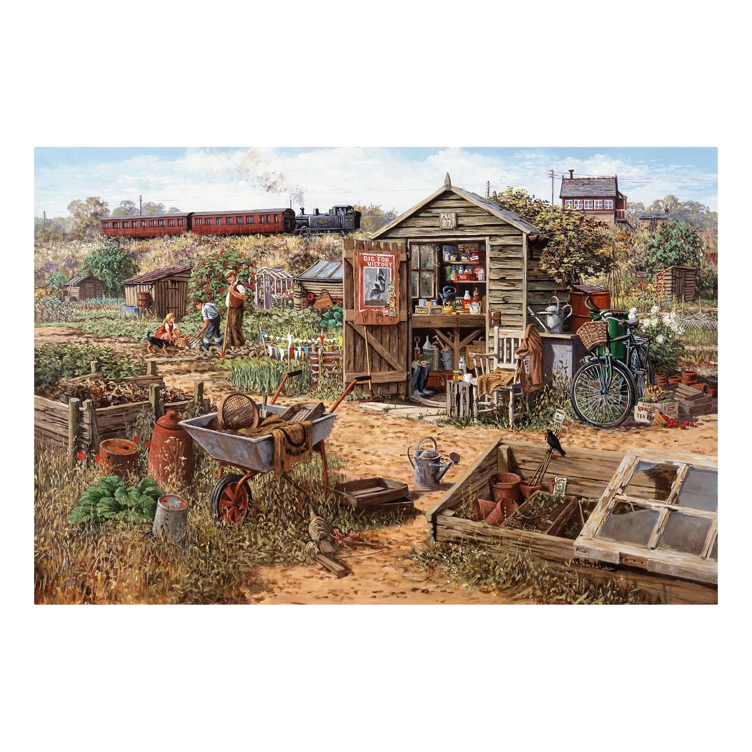 House of Puzzles Time to Potter puslespil 500 brikker have