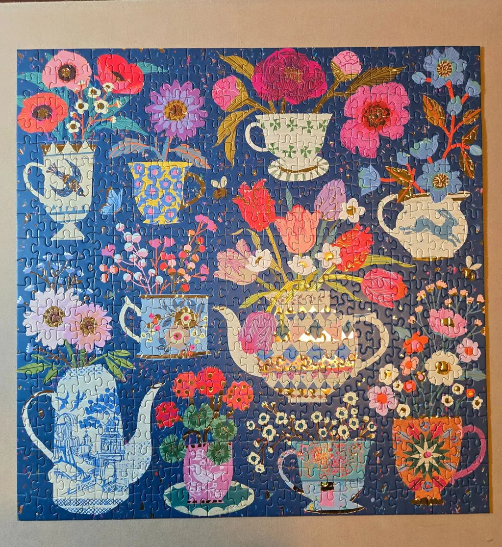 Victoria Ball Open For Blossoms puslespil 1000 brikker by