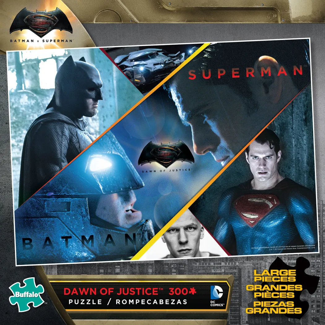 Buffalo Games Batman vs Superman puslespil 300 store brikker