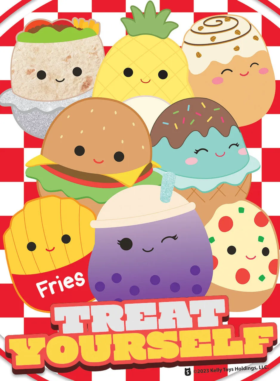 Buffalo Squishmallow Party puslespil 4-pak 300+500