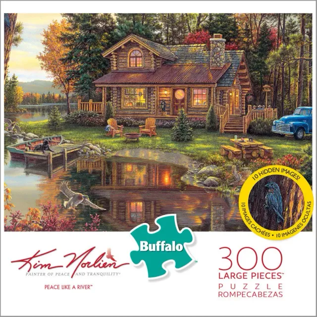 Buffalo Games Norlien Peace Like a River puslespil 300 brikker