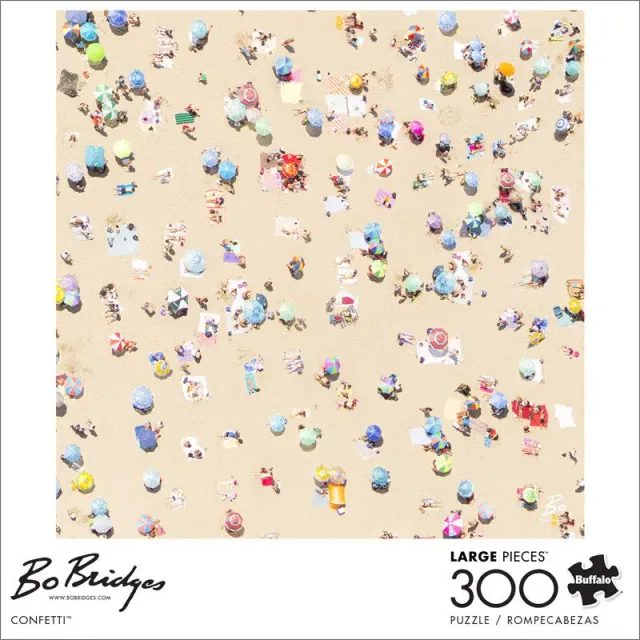 Buffalo Games Photography Bo Bridges Confetti puslespil 300 brikker large