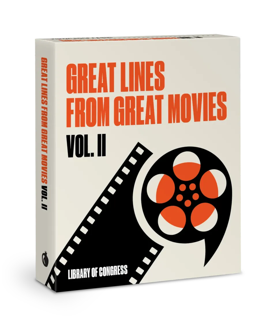 Pomegranate Great Lines Movies Vol. II quizkort 48