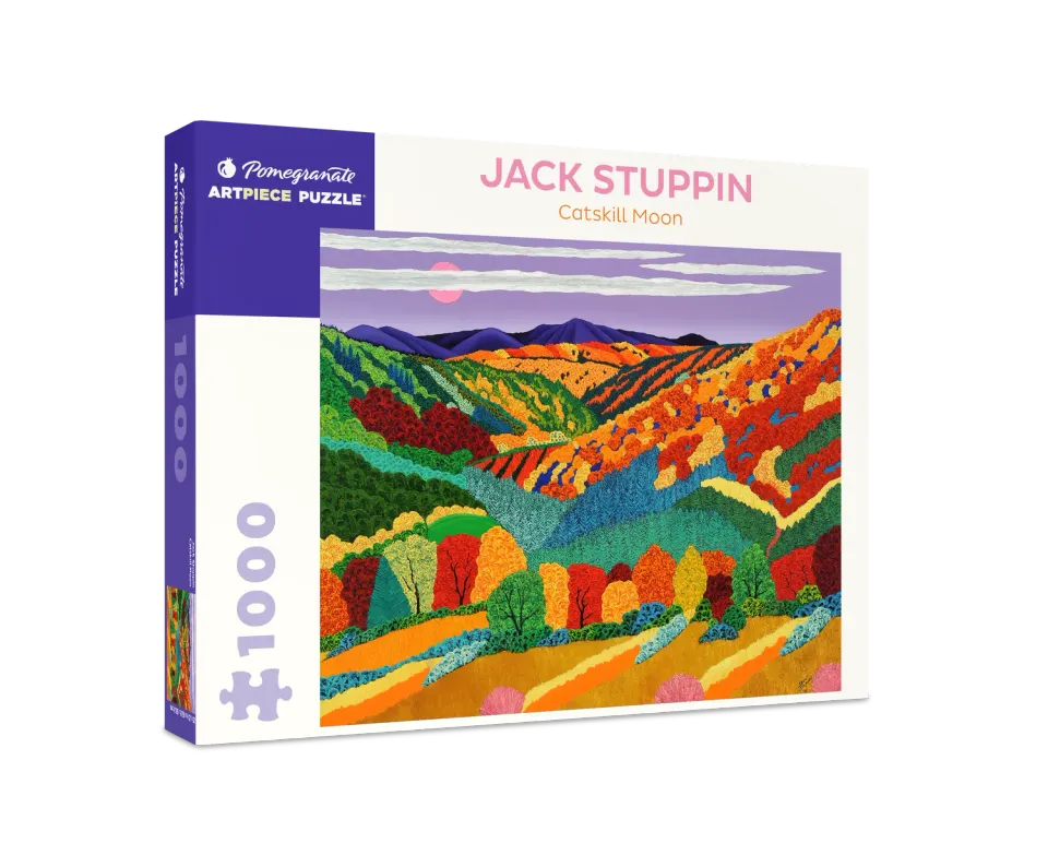 Pomegranate Jack Stuppin Catskill Moon puslespil 1000 brikker landskab