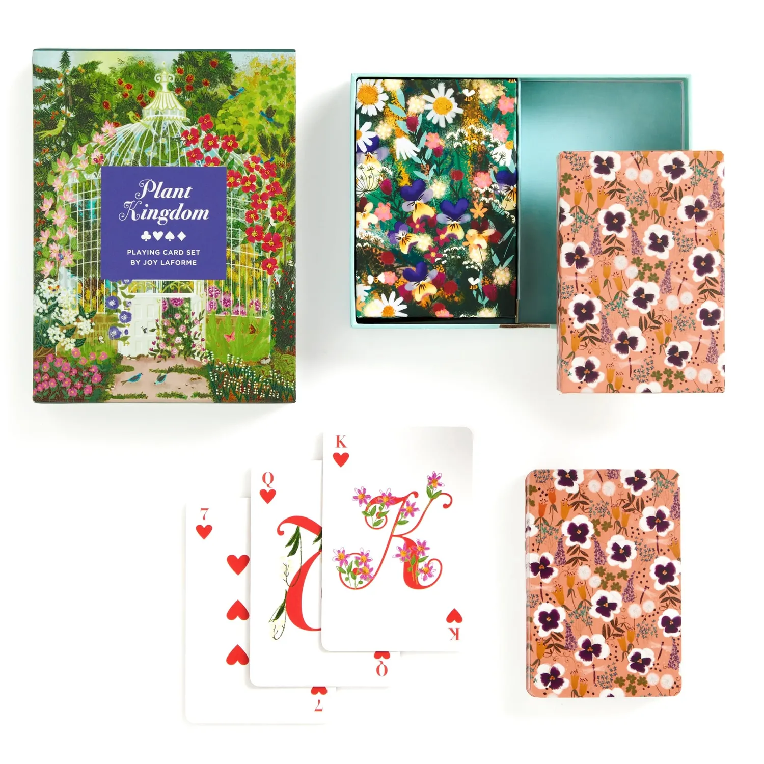 Galison Joy Laforme Plant Kingdom spillekort 2 sæt have