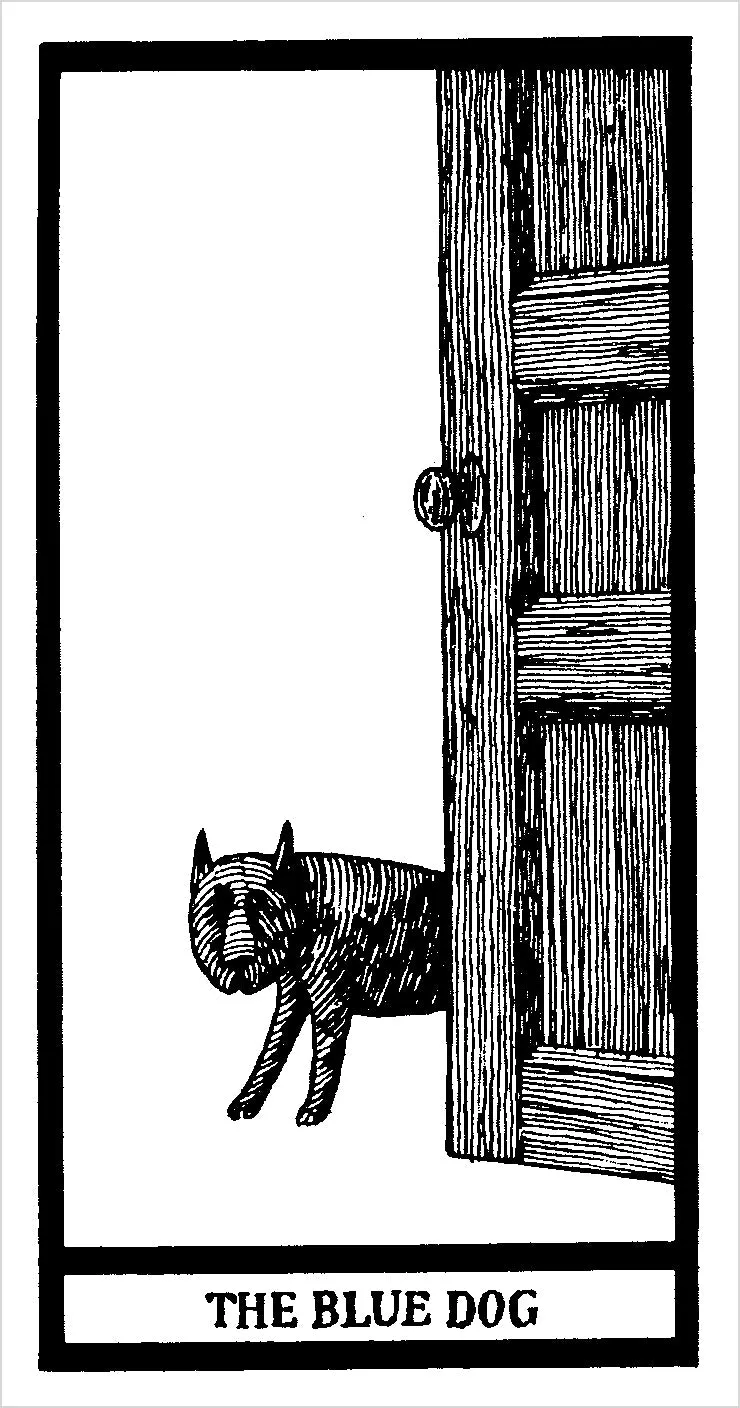 Pomegranate The Fantod Pack tarotkort Edward Gorey humor