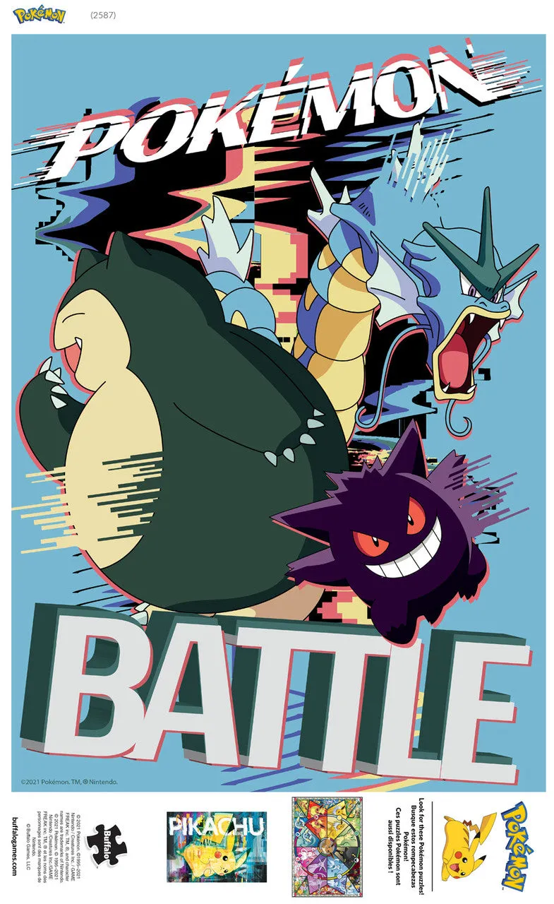 Buffalo Games Pokémon Battle Distortion puslespil 300 store brikker