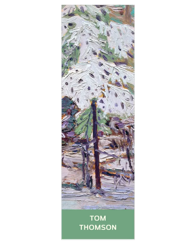 Pomegranate Tom Thomson Snow in the Woods bogmærke
