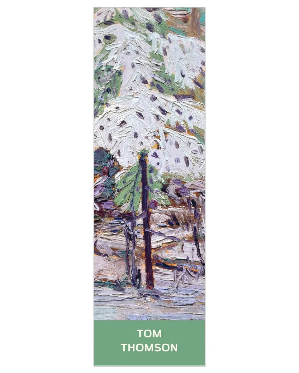 Pomegranate Tom Thomson Snow in the Woods bogmærke