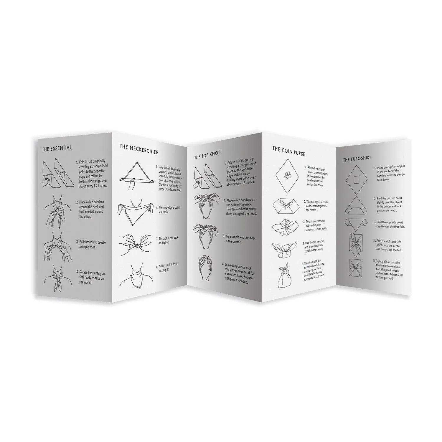 Galison Yasmin Imamura Avian Flight bandana spil fugle