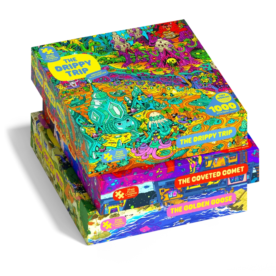 Magic Puzzle Company Series 5 Bundle puslespil 3-pak