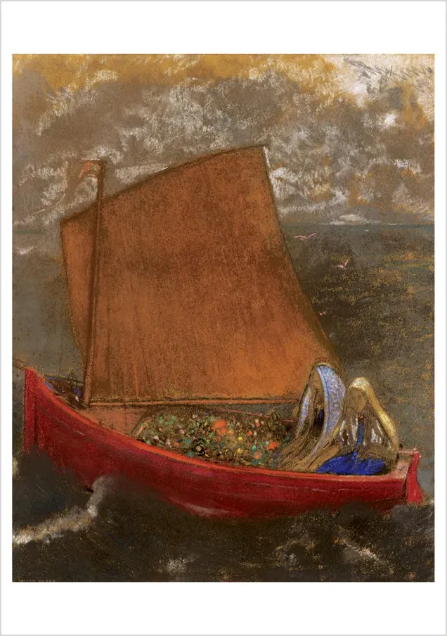 Pomegranate Odilon Redon The Yellow Sail kort sejl