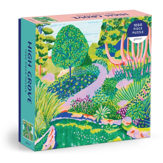 Good Puzzle Co. High Grove puslespil 1000 brikker grøn natur
