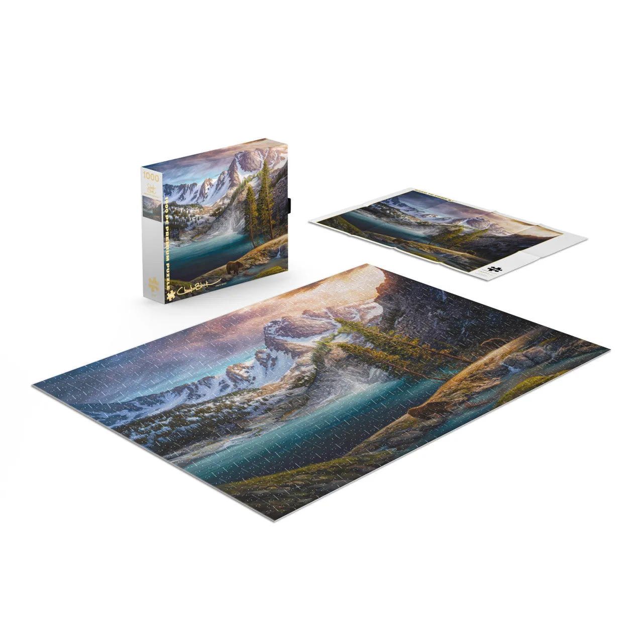 Buffalo Games Gold Hard to Come By puslespil 1000 brikker natur