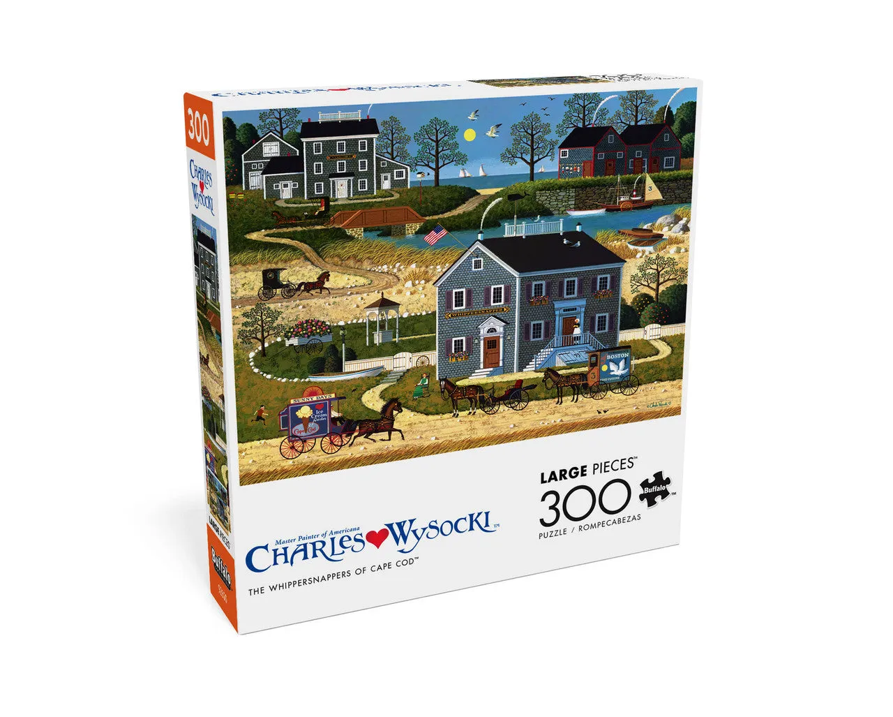 Buffalo Games Charles Wysocki Whippersnappers of Cape Cod 300 puslespil