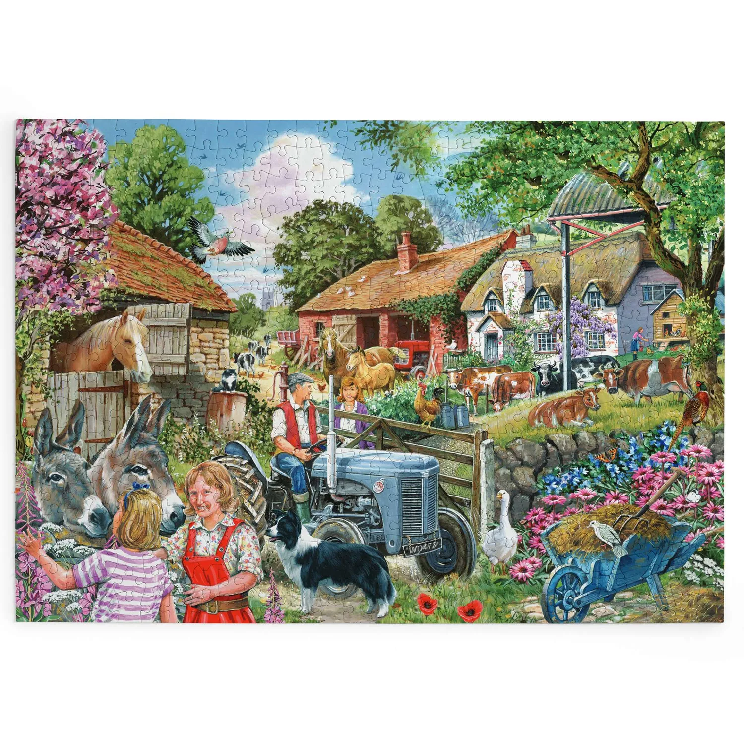 House of Puzzles At The Farm Gate puslespil BIG 500 bondegård