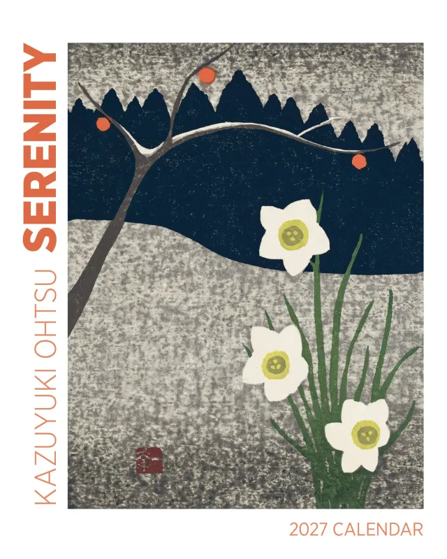 Pomegranate Serenity Ohtsu 2027 minivægkalender japansk