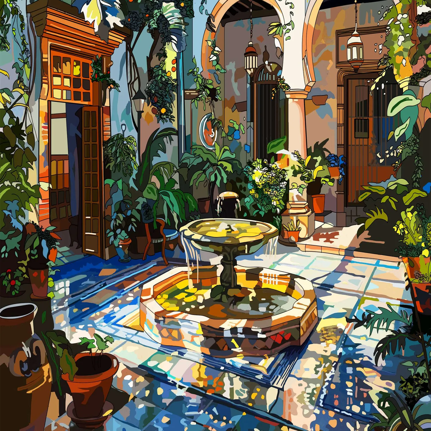 House of Puzzles Majorcan Life 1000 puslespil 1000 brikker Spanien