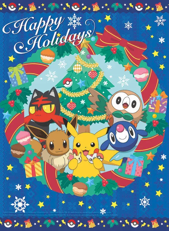 Buffalo Games Pokemon Alola Wreath puslespil 100 brikker børn