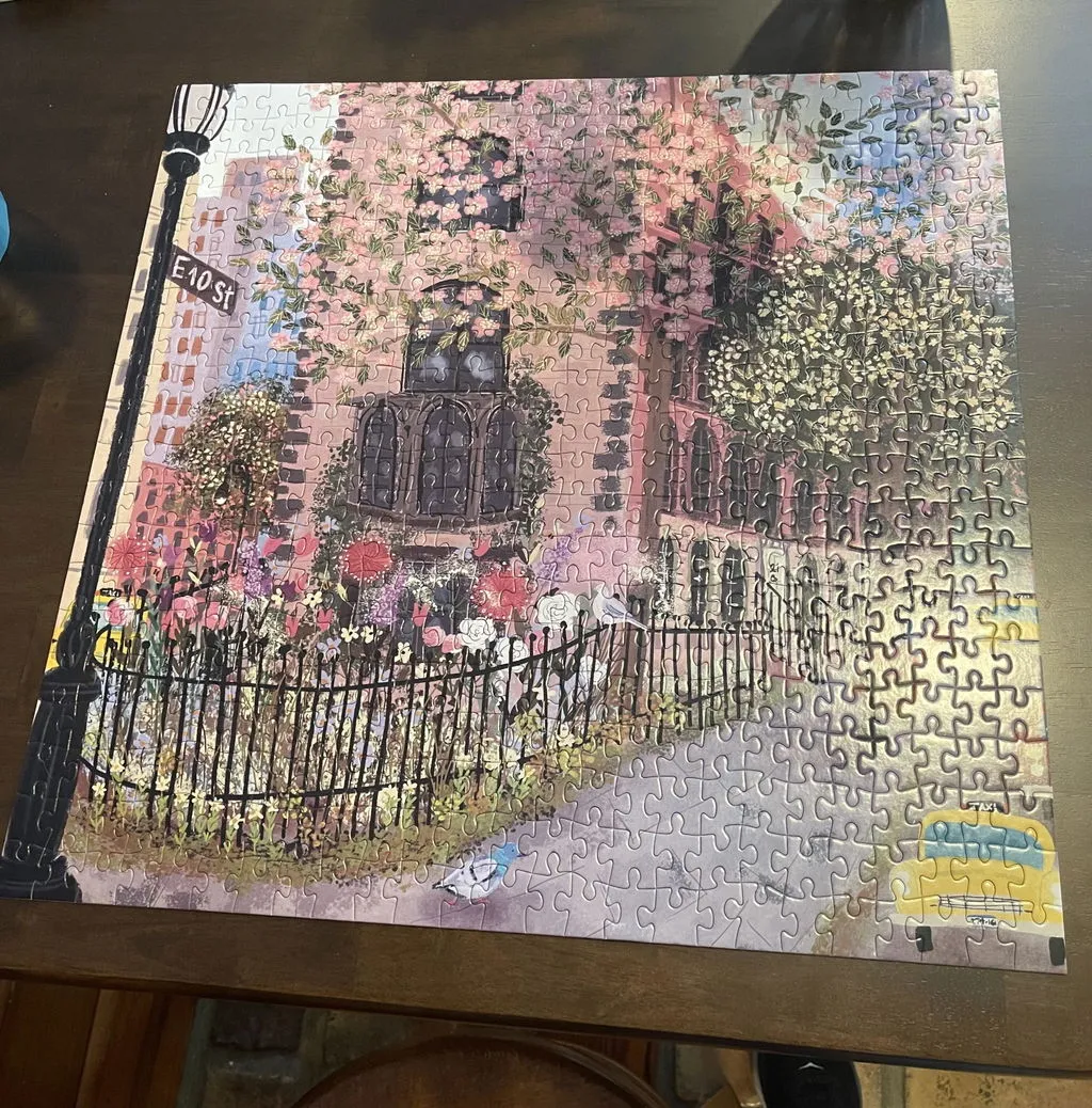 Good Puzzle Co. Laforme Blooming Streets puslespil 500 brikker
