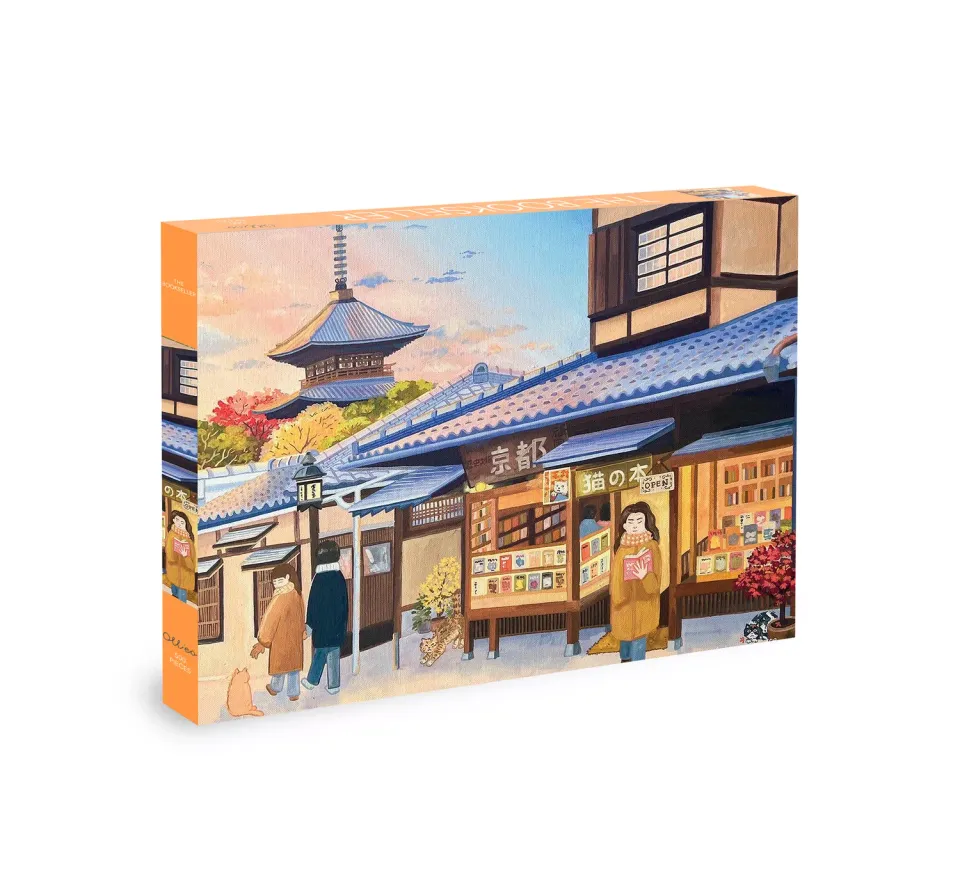 Olleo The Bookseller puslespil 500 brikker Japan