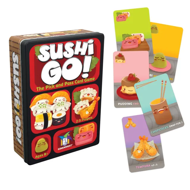 Gamewright Sushi Go Pick & Pass kortspil