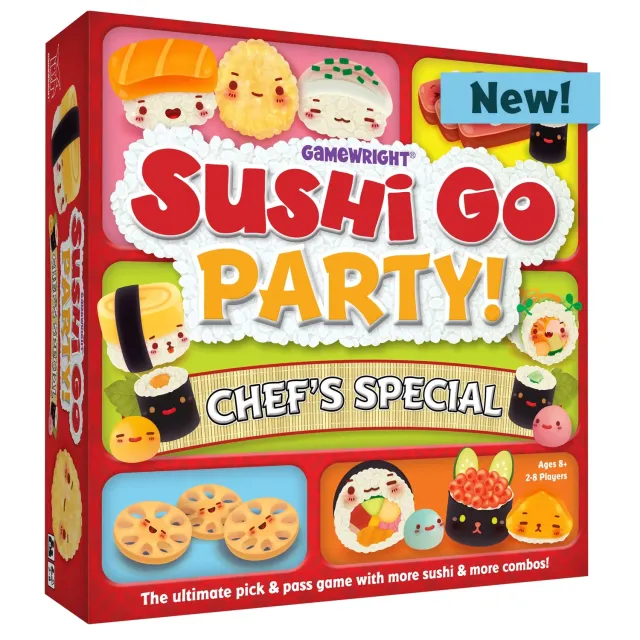 Buffalo Games Sushi Go Party Chef's Special kortspil 2-8 spillere