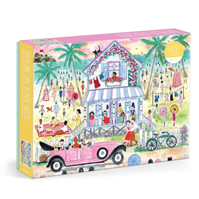 Galison Michael Storrings Roaring 20s Beach House puslespil 1000 brikker