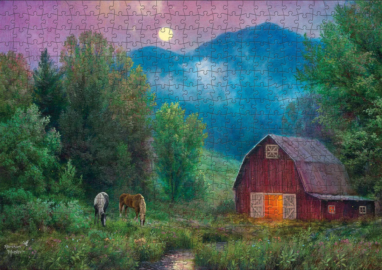 Buffalo Games Gold Moment of Peace puslespil 500 brikker gave