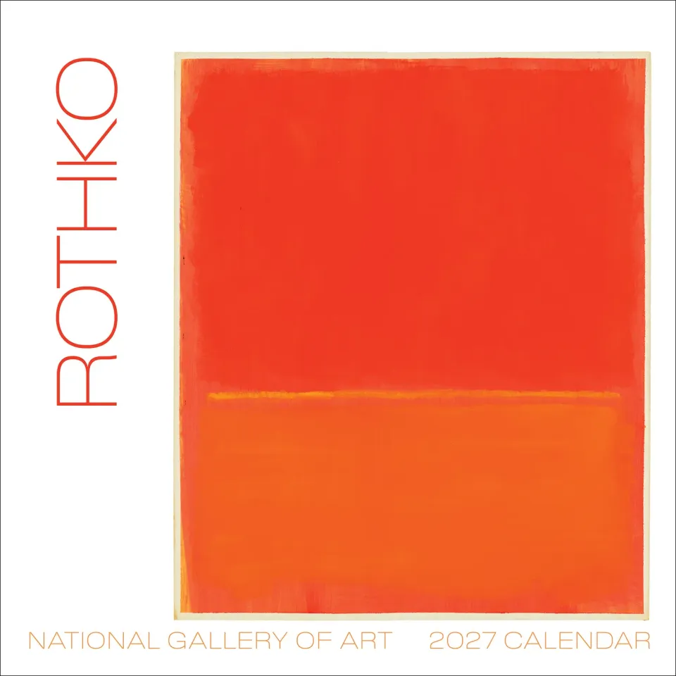 Pomegranate Rothko 2027 vægkalender abstrakt