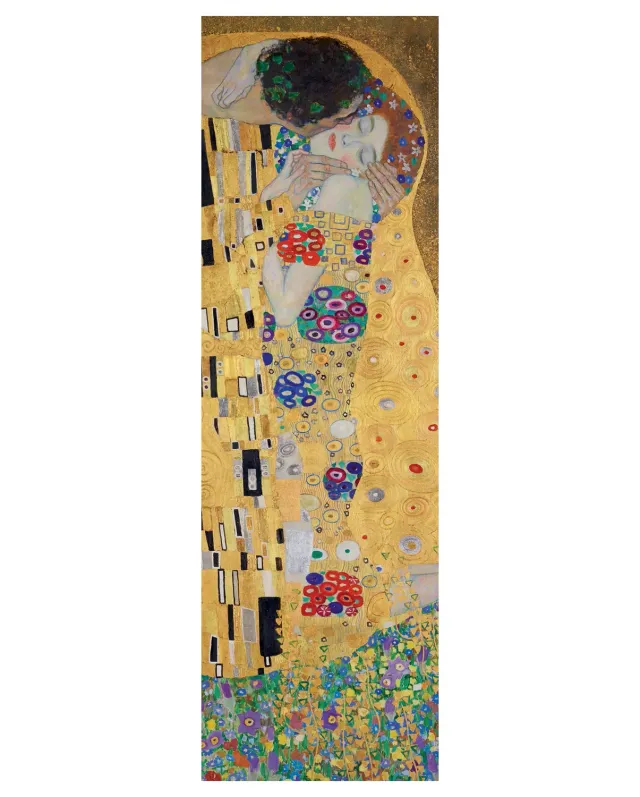 Pomegranate Gustav Klimt The Kiss bogmærke guld
