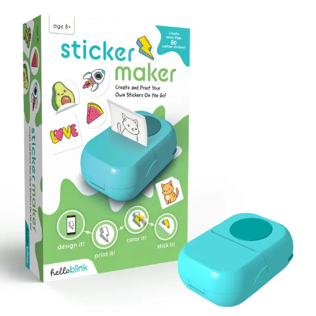 Buffalo Games Hello Blink Sticker Maker klistermærkesæt 8 år