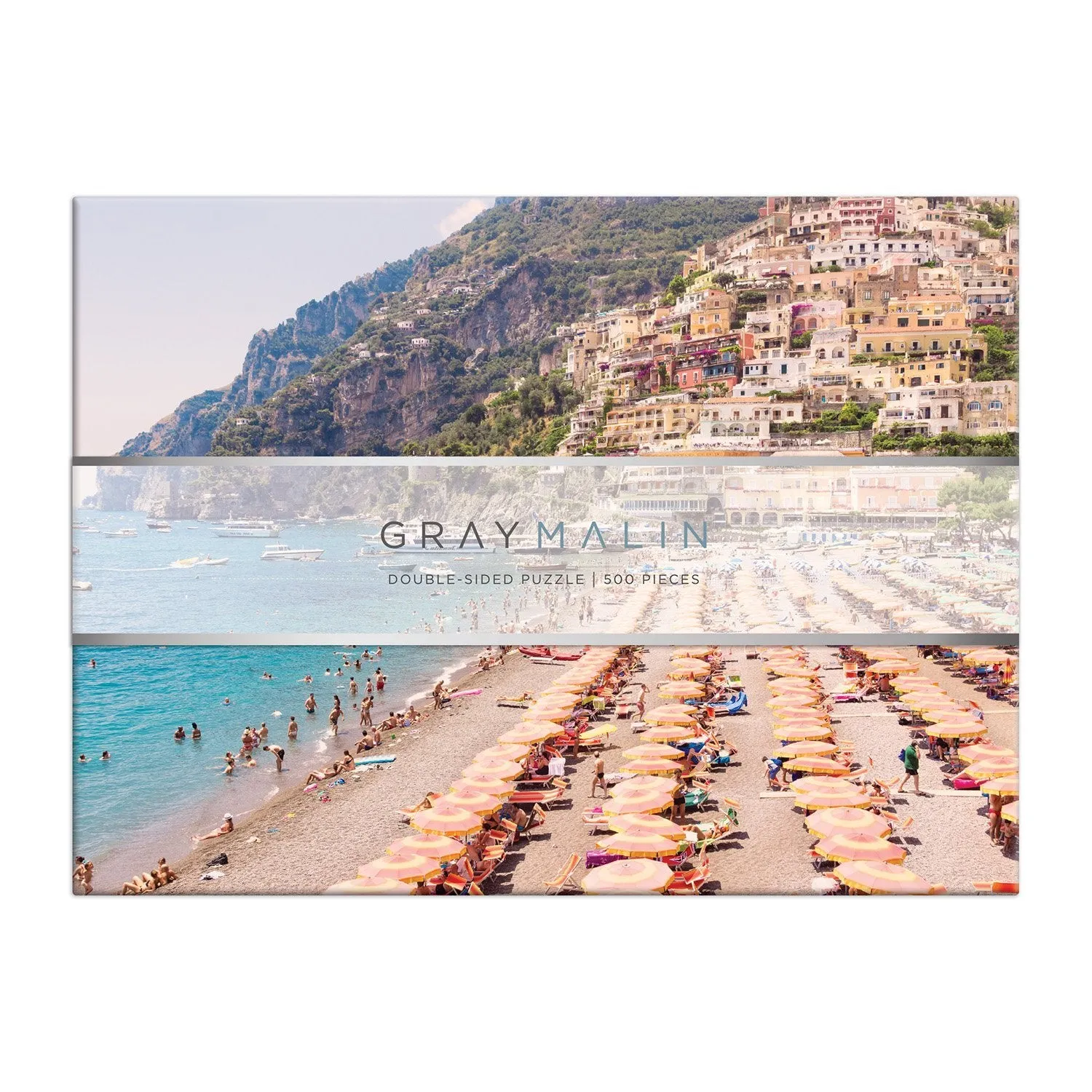 Good Puzzle Co. Gray Malin Italy puslespil 500 brikker dobbeltsidet