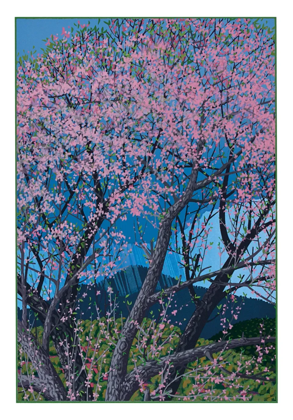 Pomegranate Kate Krasin Spring Tree fødselsdagskort
