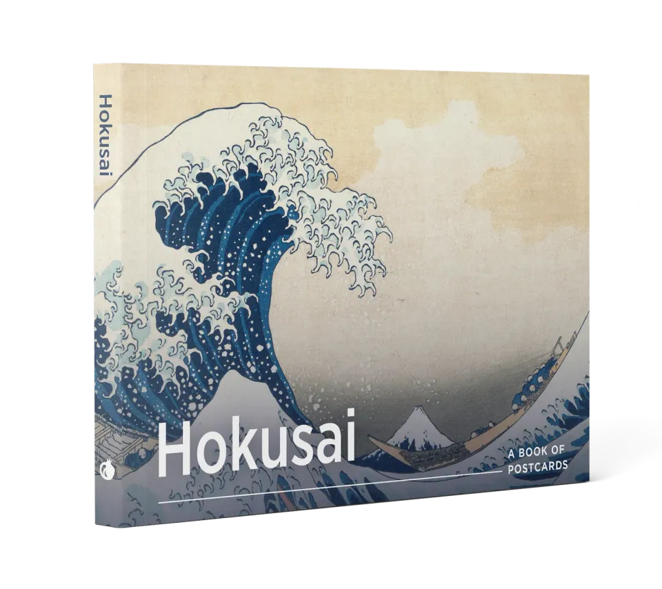 Pomegranate Hokusai Book of Postcards postkortbog landskaber