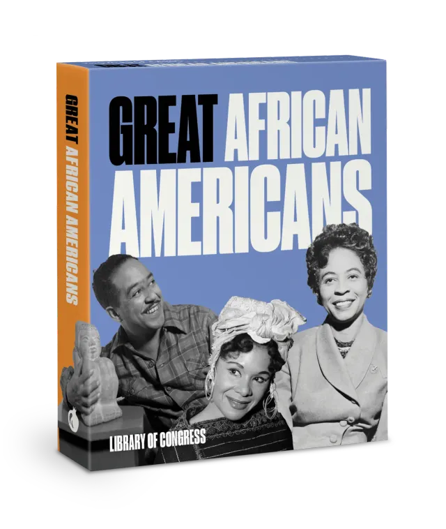 Pomegranate Great African Americans quizkort historie