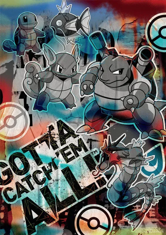Buffalo Games Pokémon Squirtle puslespil 500 brikker