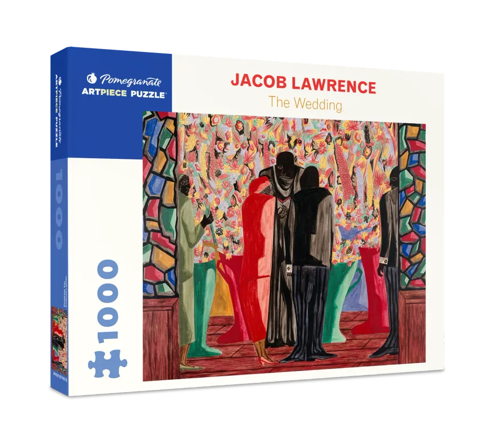 Pomegranate Jacob Lawrence The Wedding puslespil 1000 brikker kunst