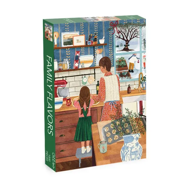 Olleo Family Flavors puslespil 1000 brikker jul