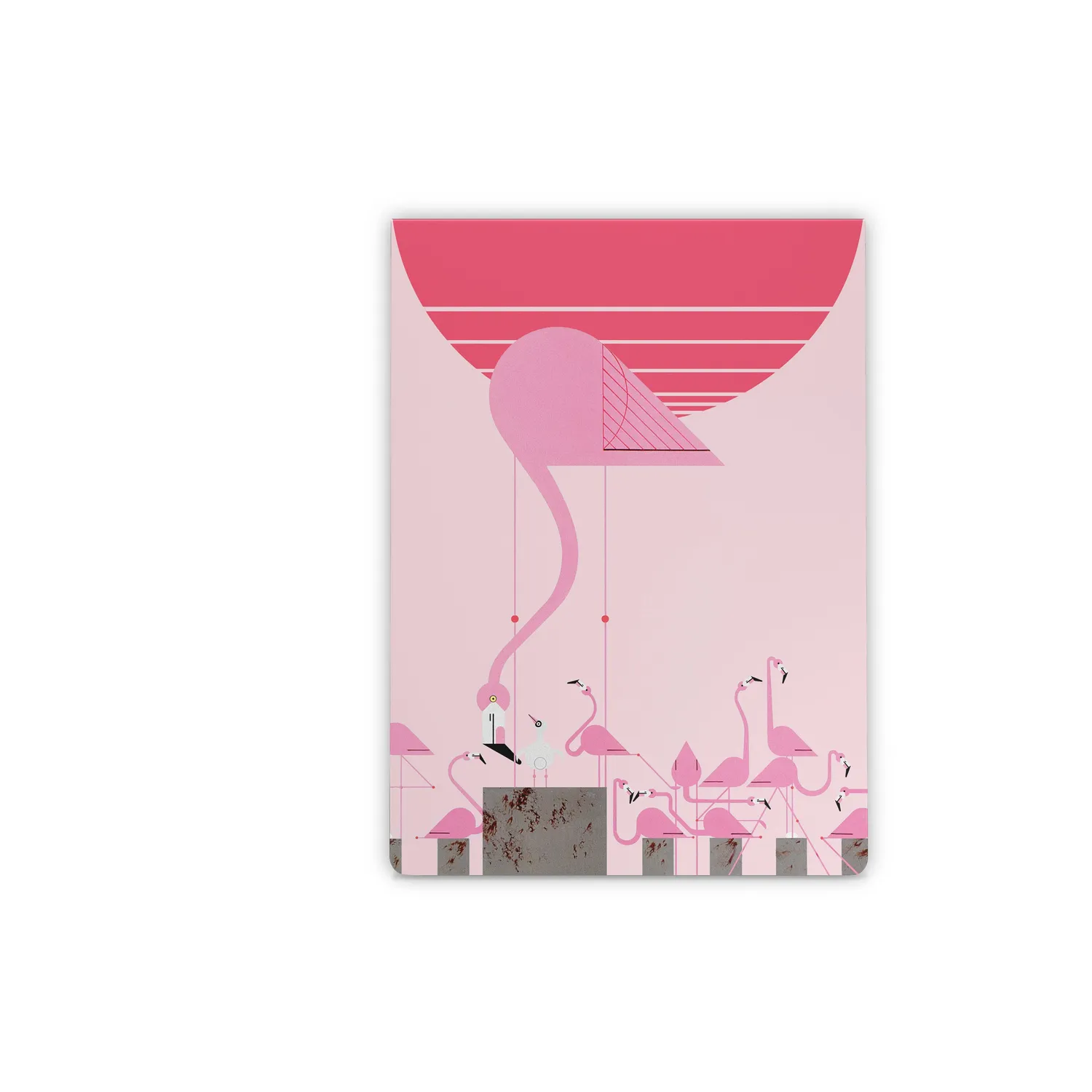 Pomegranate Charley Harper lommedagbog fugle