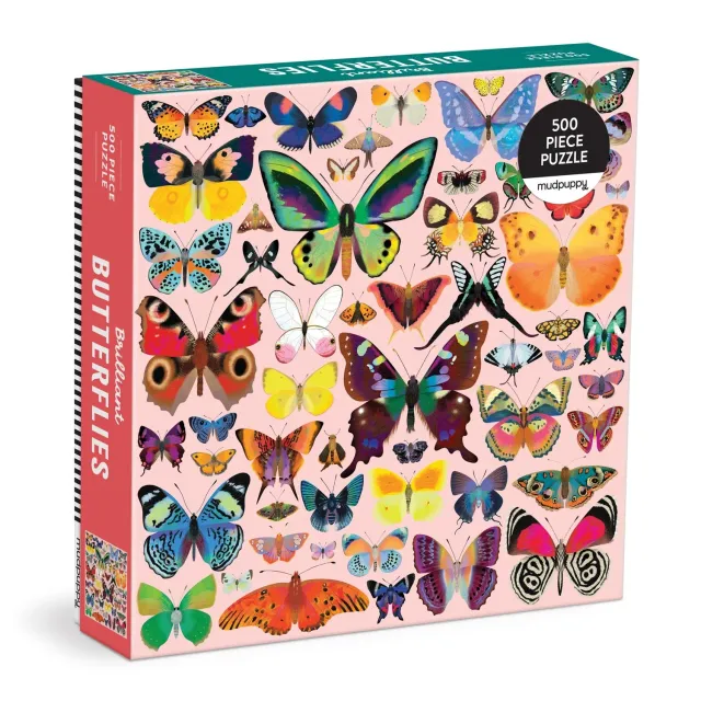 Good Puzzle Co. Brilliant Butterflies puslespil 500 brikker