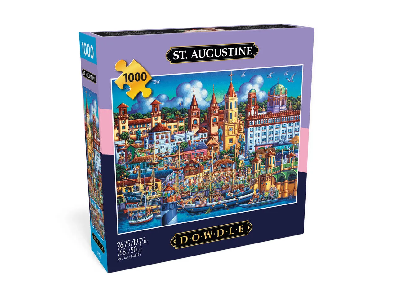 Buffalo Games Eric Dowdle St. Augustine puslespil 1000 brikker