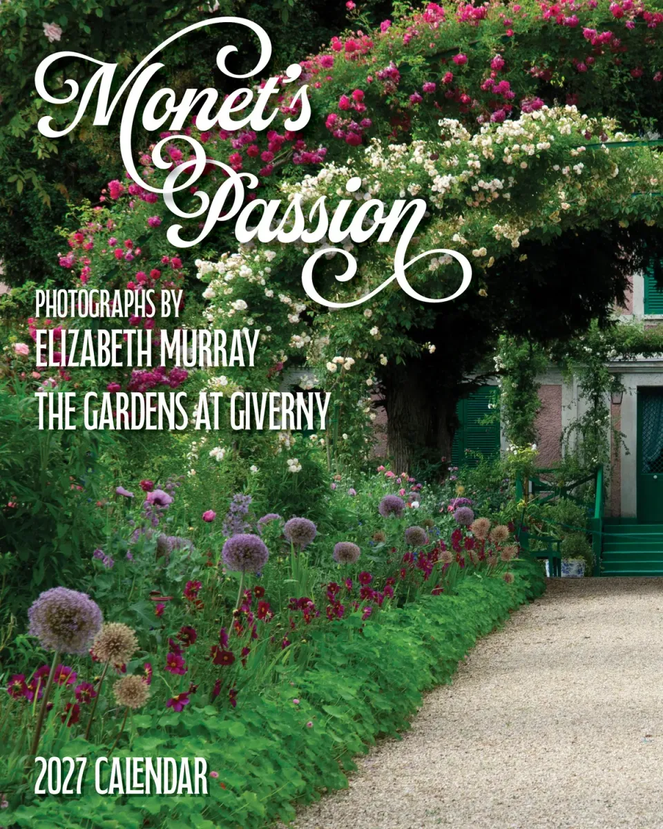 Pomegranate Monet's Passion Giverny 2027 minivægkalender