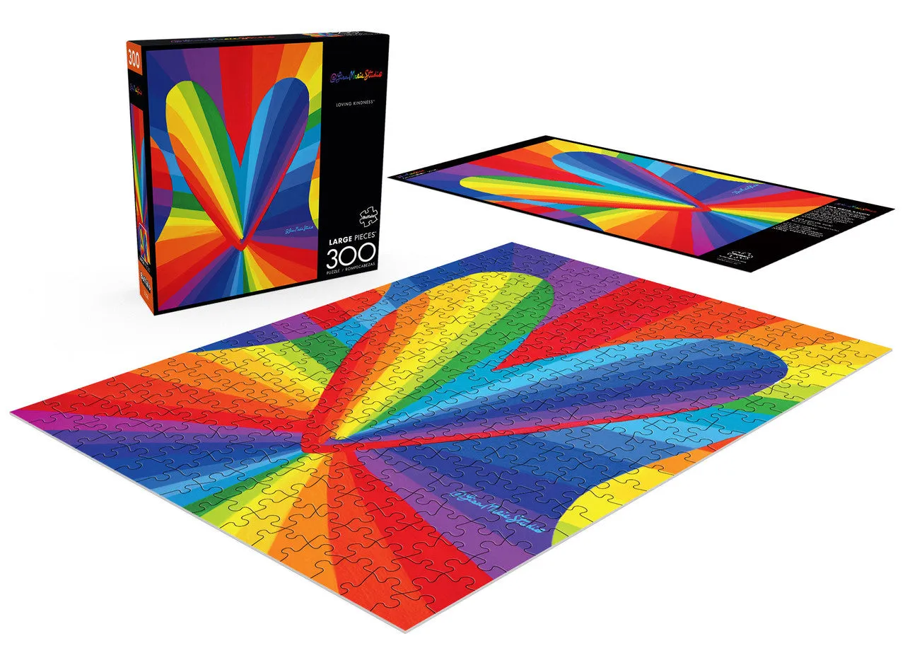 Buffalo Rainbow Loving Kindness 300 puslespil store