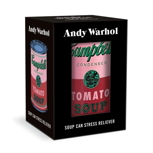 Andy Warhol Soup Can stressbold klemme polyuretan
