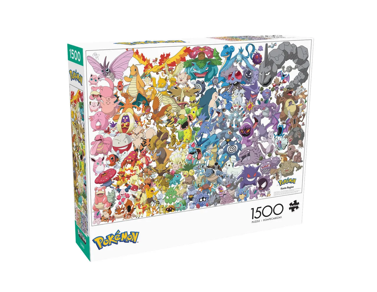 Buffalo Games Pokemon Kanto 151 puslespil 1500 brikker