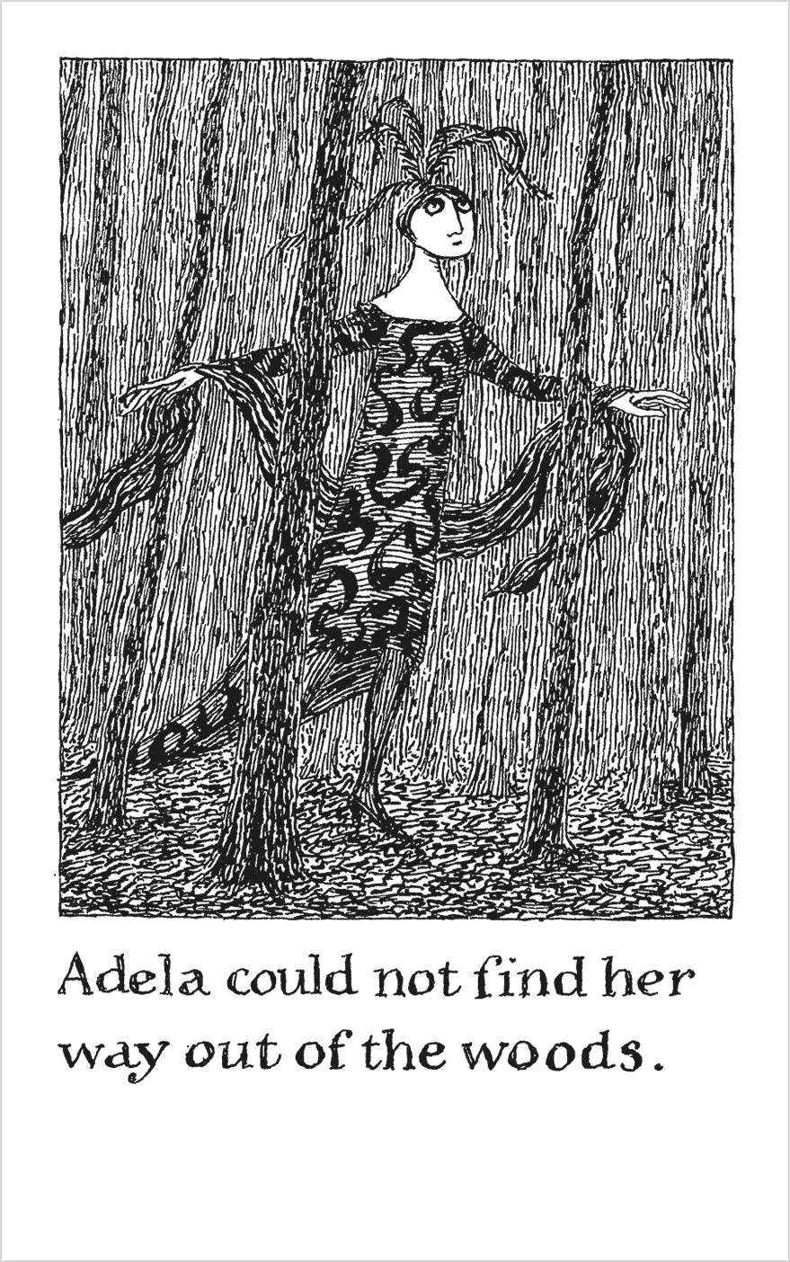 Pomegranate Edward Gorey Helpless Doorknob fortællespil