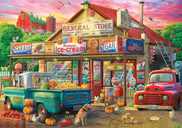 Buffalo Games Americana Country Store puslespil 500 brikker