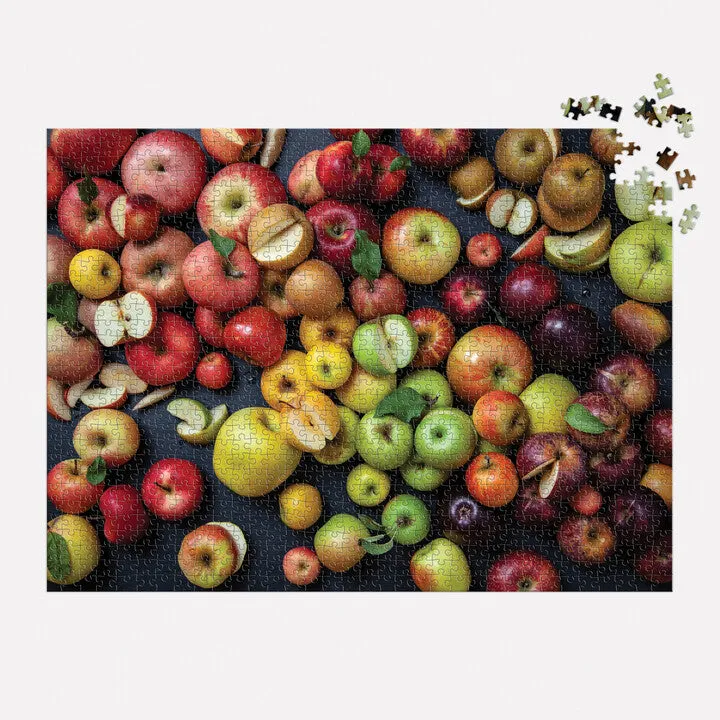 Galison Heirloom Apples puslespil 1000 brikker æbler