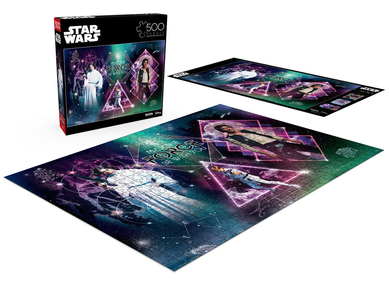 Buffalo Games Star Wars Galactic Trio puslespil 500 brikker